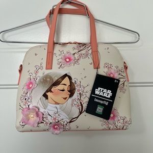 Princess Leia floral purse